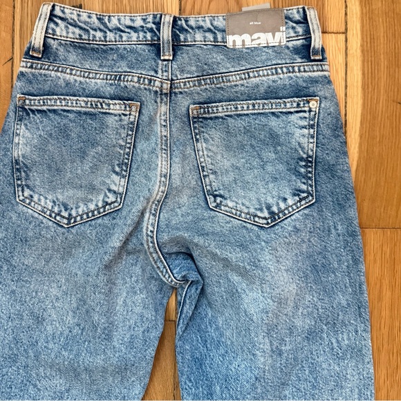 Mavi distressed jeans, “Barcelona”, high rise, wide leg. Great condition! - Picture 4 of 7